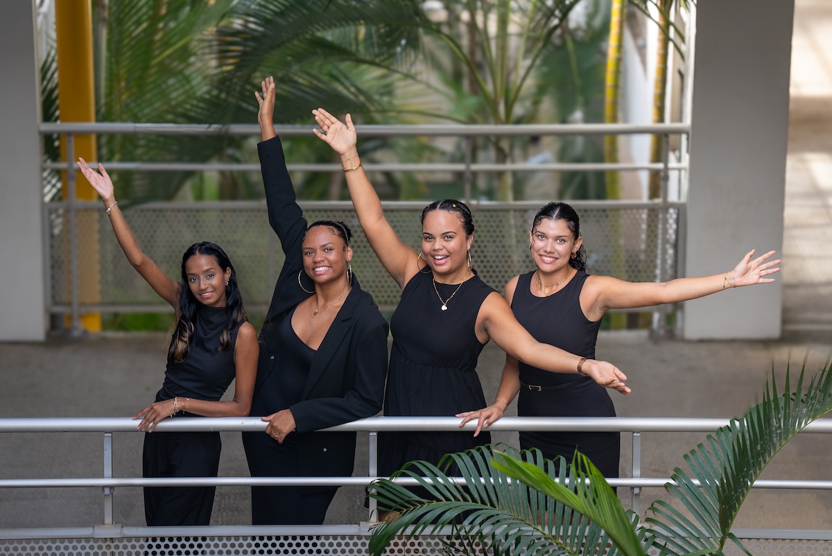 étudiantes accueillantes EGC Réunion