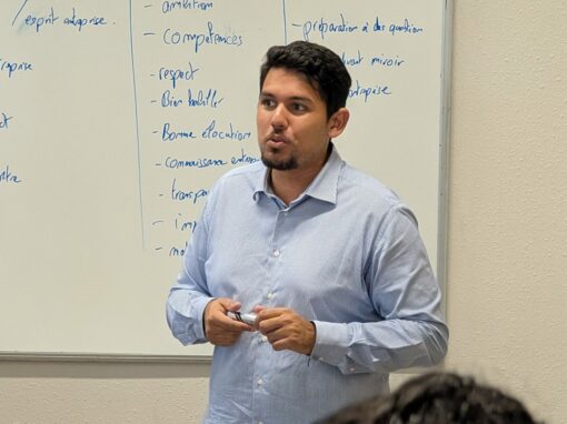 EGC Réunion : un alumni engagé auprès des étudiants de première année et acteur de la vie de l’école